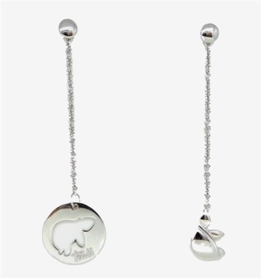 Earrings Trudi Woman in Silver RJ0131 - RJ0131